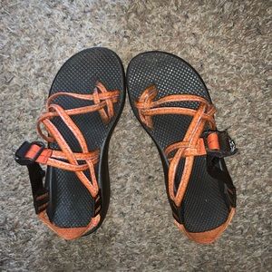 Orange Chacos Size 9 W